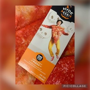 adult pizza costume .